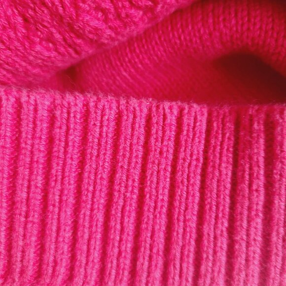 Baby Gap Toddler Cable Knit Sweater Dress 3T Red Long Sleeve Ribbed Cuffs Cotton - Picture 5 of 8